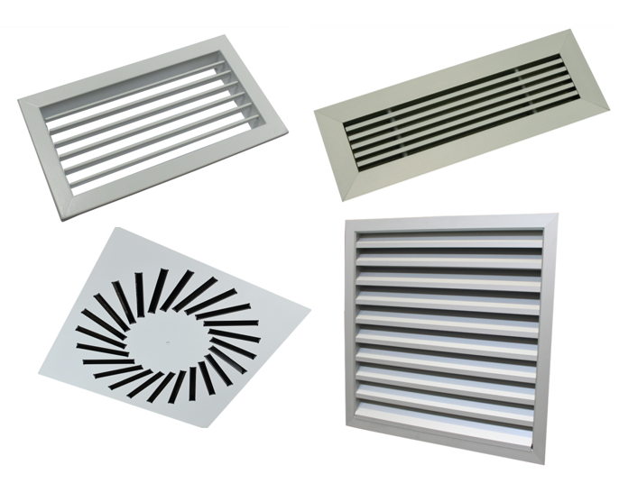 Gamme grille ventilation Cairox