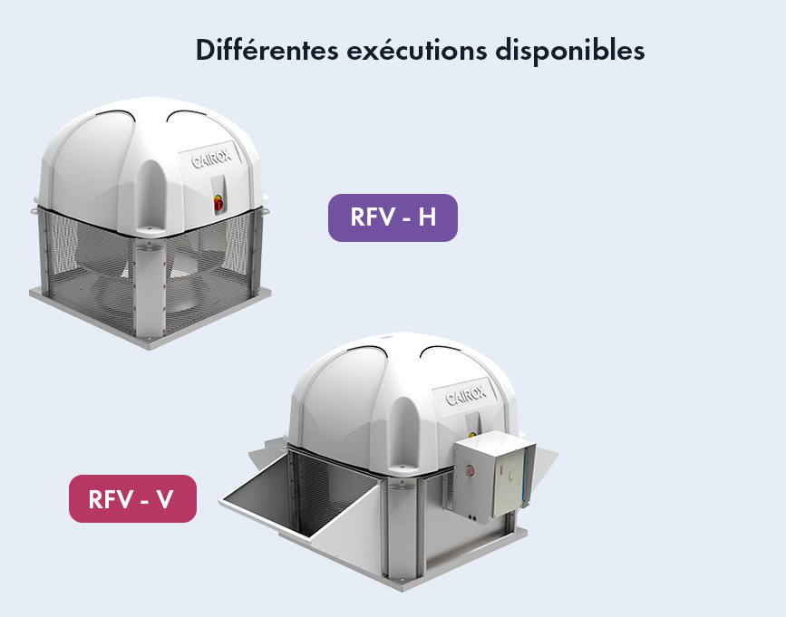 La tour RFV est disponible en plusieurs finitions