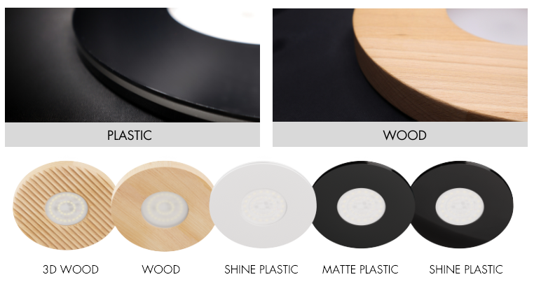 Several materials for Airdonys Light